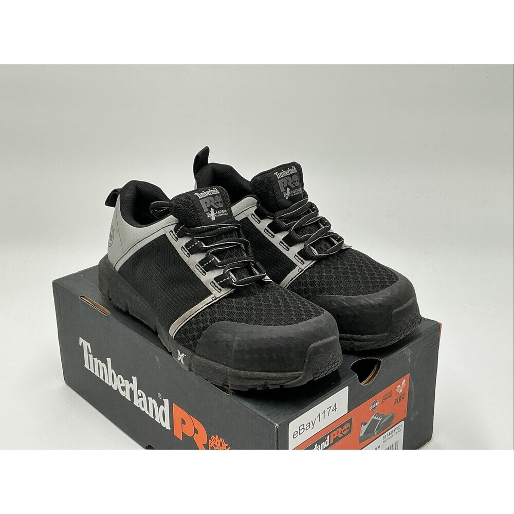Timberland PRO Radius TB1A415Y001 Women's 8 C Black Comp Toe Work Shoes Ebay1174